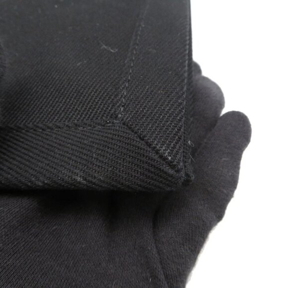 SAINT LAURENT PARIS Rive Gauche Tote Bag Canvas Black 632539 - Picture 2 of 11